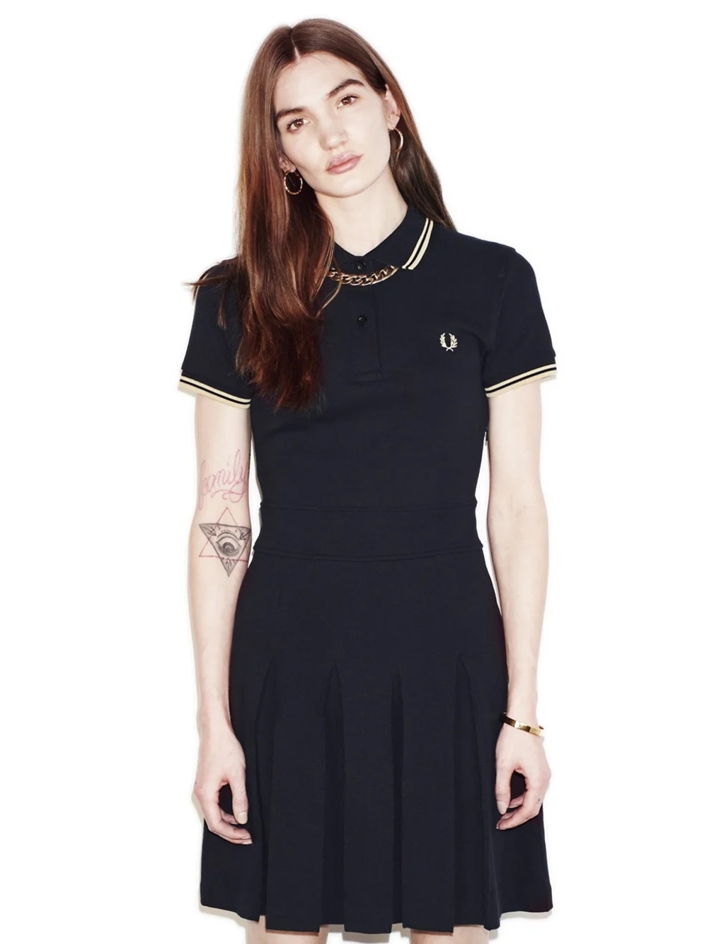 NWT Fred Perry Pleated Tennis Dress Size 10